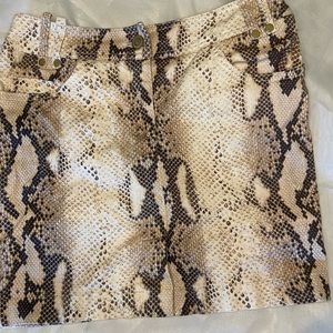 SNAKE SKIN PRINTED SHIRT